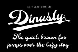 Dinasty Personal Use Font