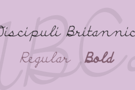 Discipuli Britannica Font Family