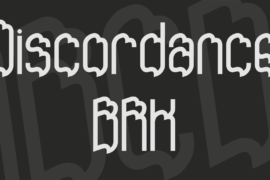 Discordance BRK Font
