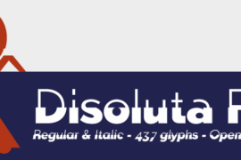 Disoluta FFP Font