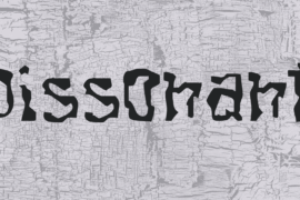 Dissonant Font