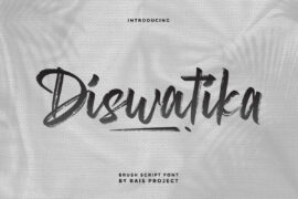 Diswatika Demo Font