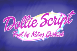 Dollie Script Personal Use Font