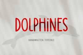 DOLPHINES-DEMO Font