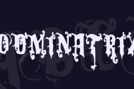 Dominatrix Font