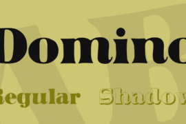 Domino Font Family