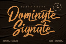Dominyte Signate Font Family