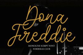 Dona Freddie Demo Font