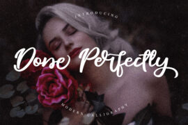 Done Perfectly FREE Font