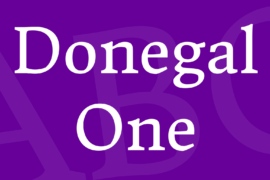 Donegal One Font