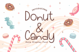 Donut & Candy Font