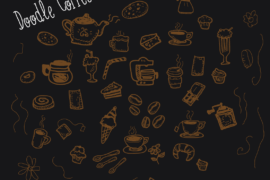 Doodle Coffee Scents Font