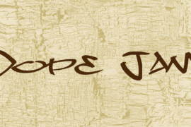 Dope Jam Font