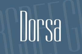 Dorsa Font