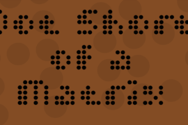 Dot Short of a Matrix Font