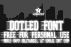 DOTLED Font
