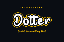 Dotter Font