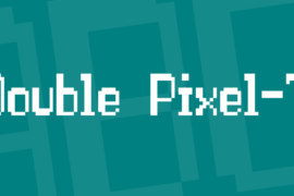 Double Pixel-7 Font