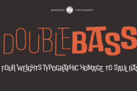 DoubleBass Font Family