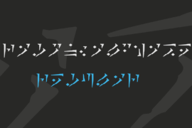 dragon_alphabet Font