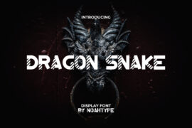 Dragon Snake Demo Font