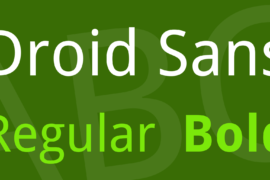 Droid Sans Font Family