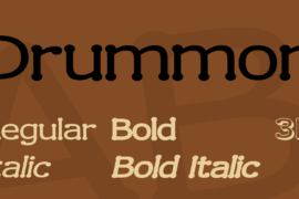 Drummon Font Family