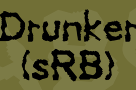 Drunker (sRB) Font