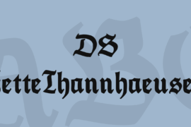 DS FetteThannhaeuser Font