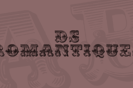 DS Romantiques Font