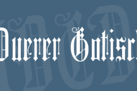 Duerer Gotisch Font