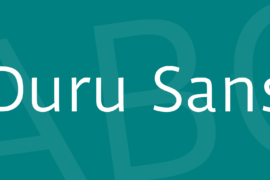 Duru Sans Font