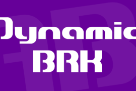Dynamic BRK Font