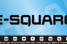 E-SQUARE Font