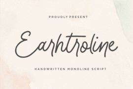 Earhtroline Demo Font