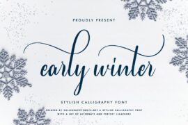 Early Winter Demo Font