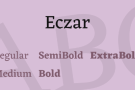Eczar Font Family
