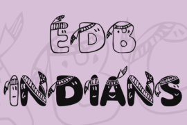 EDB Indians Font
