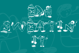 EDB Sweatin’ It Font