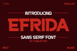 EFRIDA Font Family