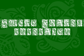 Ehmcke-Fraktur Initialen Font