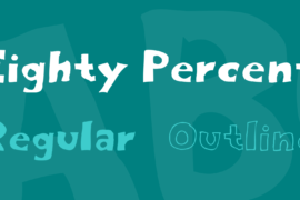Eighty Percent Font Family