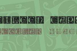 Eileen Caps Font Family