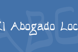 El Abogado Loco Font