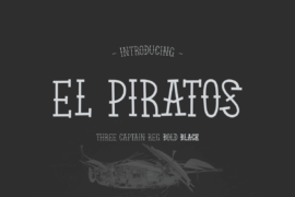 El Piratos demo Font
