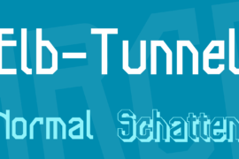 Elb-Tunnel Font Family