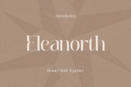 Eleanorth Demo Font