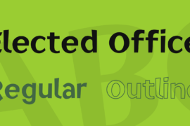 Elected Office Font Family