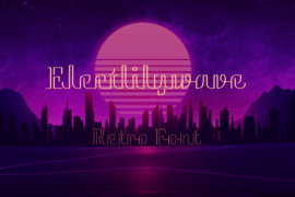 Electlilywave Font Family