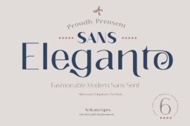 Eleganto Sans Font